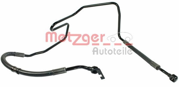 Power steering hose METZGER from hydraulic pump to steering gear - 2361038
