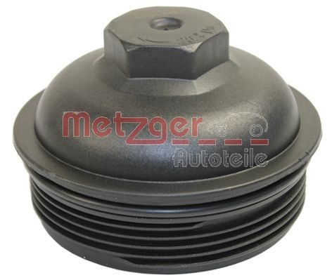 Original METZGER Oil filter housing / -seal 2370012 for VW TIGUAN