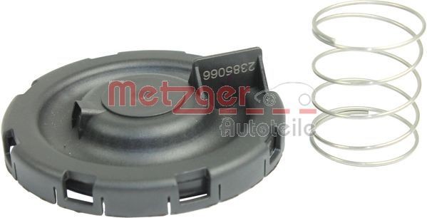 Great value for money - METZGER Membrane, crankcase breather 2385066