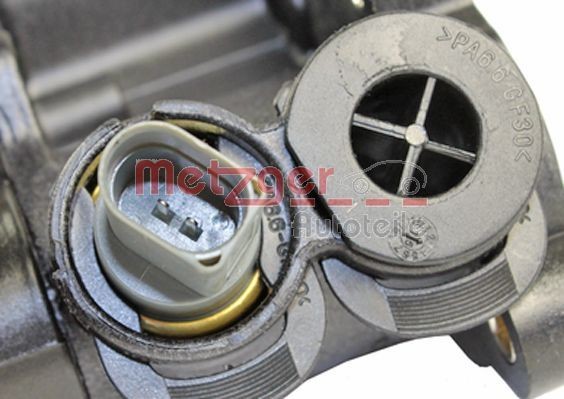 4006205 Engine cooling thermostat 4006205 METZGER Opening Temperature: 83°C, with seal, Plastic