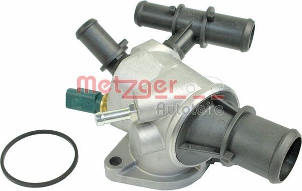 METZGER Opening Temperature: 88°C, with seal, Aluminium Thermostat, coolant 4006258 buy
