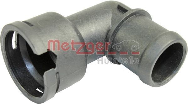 METZGER 4010027 Coolant Flange Plastic, from thermostat to radiator
