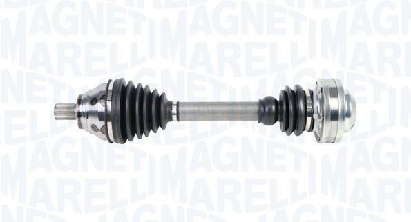 MAGNETI MARELLI 302004190016 Drive shaft Front Axle Left, 491mm