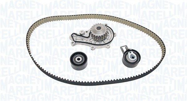 Great value for money - MAGNETI MARELLI Water pump and timing belt kit 341406590001