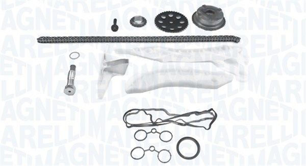 Cam chain MAGNETI MARELLI with gaskets/seals, with bolts/screws, Closed chain, Simplex - 341500000152