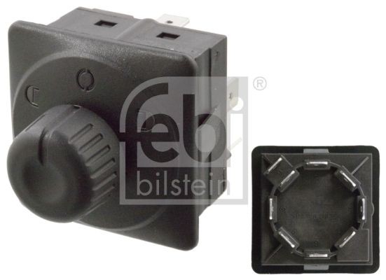 FEBI BILSTEIN 100873 Schalter, Spiegelverstellung für MERCEDES-BENZ ACTROS MP4 / MP5 LKW in Original Qualität