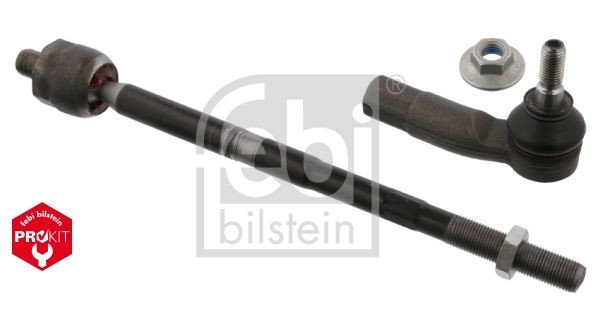 FEBI BILSTEIN 101411 Rod Assembly Front Axle Right, with lock nuts, with nut, Bosch-Mahle Turbo NEW