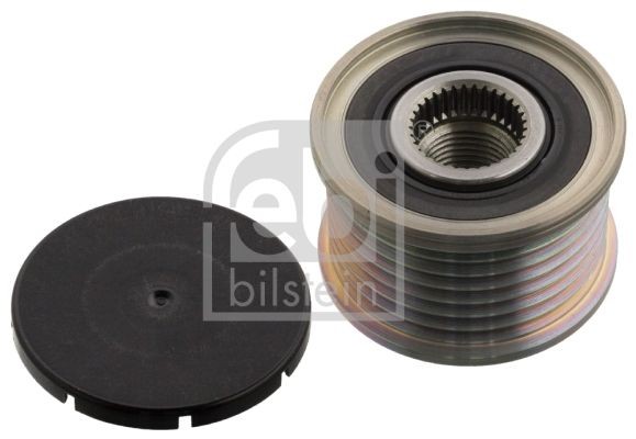 101787 FEBI BILSTEIN Freewheel clutch alternator CHRYSLER Width: 38,3mm, with lid