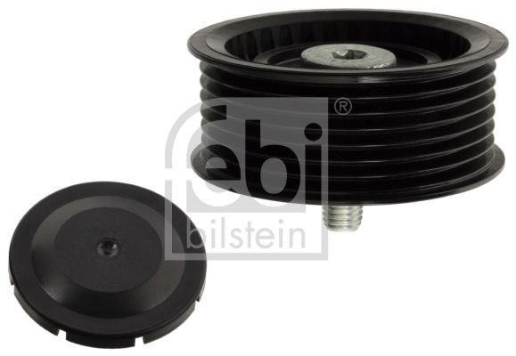 FEBI BILSTEIN 102206 Deflection / Guide Pulley, v-ribbed belt PORSCHE experience and price