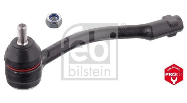 FEBI BILSTEIN 102299 Track rod end Bosch-Mahle Turbo NEW, Front Axle Left, with self-locking nut