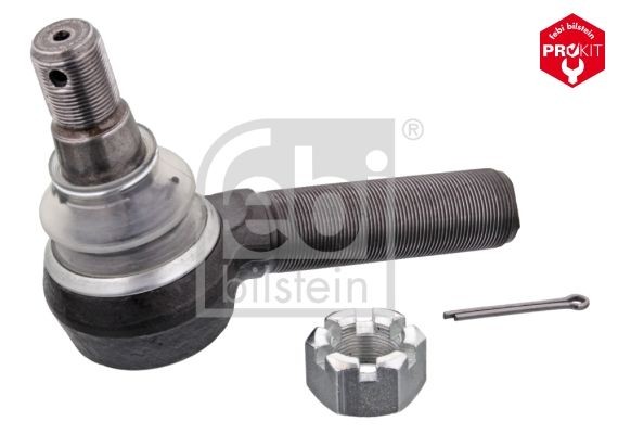 FEBI BILSTEIN Cone Size 32 mm, Bosch-Mahle Turbo NEW, Front Axle, with crown nut Cone Size: 32mm Tie rod end 102412 buy