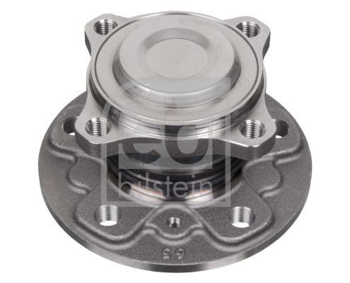 102835 FEBI BILSTEIN Wheel bearings MINI Wheel Bearing integrated into wheel hub, with wheel hub, 84 mm, Angular Ball Bearing