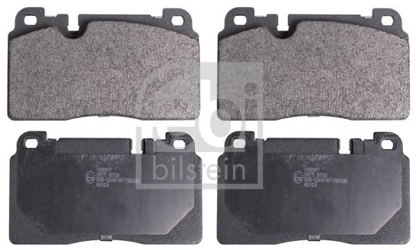 D1663-8891 FEBI BILSTEIN Front Axle, prepared for wear indicator Width: 77,5mm, Thickness 1: 15,8mm Brake pads 16939 buy