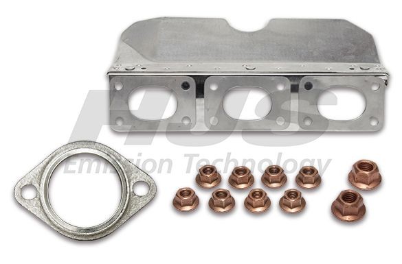 HJS 82122336 Mounting kit, exhaust system BMW E39 520 i 136 hp Petrol 2003 price