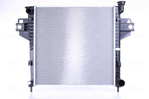 606555 NISSENS Radiators JEEP Aluminium, 506 x 508 x 26 mm, Brazed cooling fins