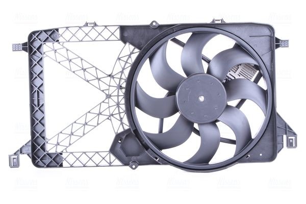 NISSENS Ø: 385 mm, 12V, 324W, with integrated regulator Cooling Fan 85827 buy