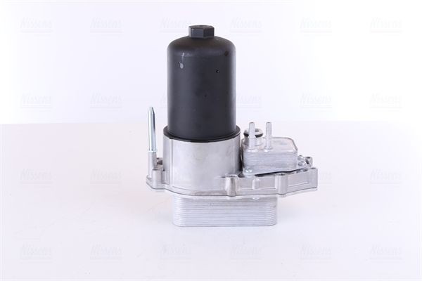 NISSENS with oil filter housing, with gaskets/seals Oil cooler 91120 buy