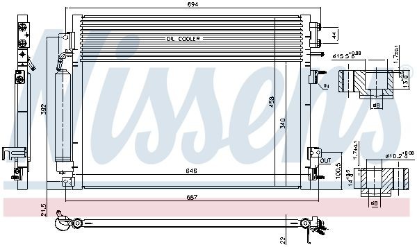 OEM-quality NISSENS 941084 Air condenser