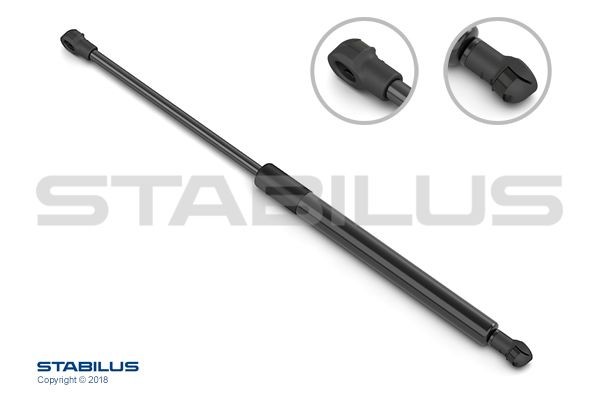 Opel KARL Tailgate strut STABILUS 326740 cheap
