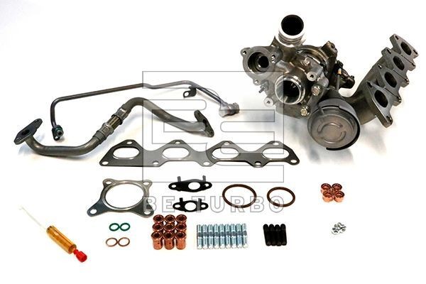 127769SK1 BE TURBO Turbocharger DAIHATSU Exhaust Turbocharger, with oil supply line, with oil drain line, with attachment material, >> BE TURBOLADER SUPERKIT <<