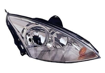 VAN WEZEL 1861962 Headlight Right, H7, H1, yellow, for right-hand traffic, without motor for headlamp levelling, PX26d