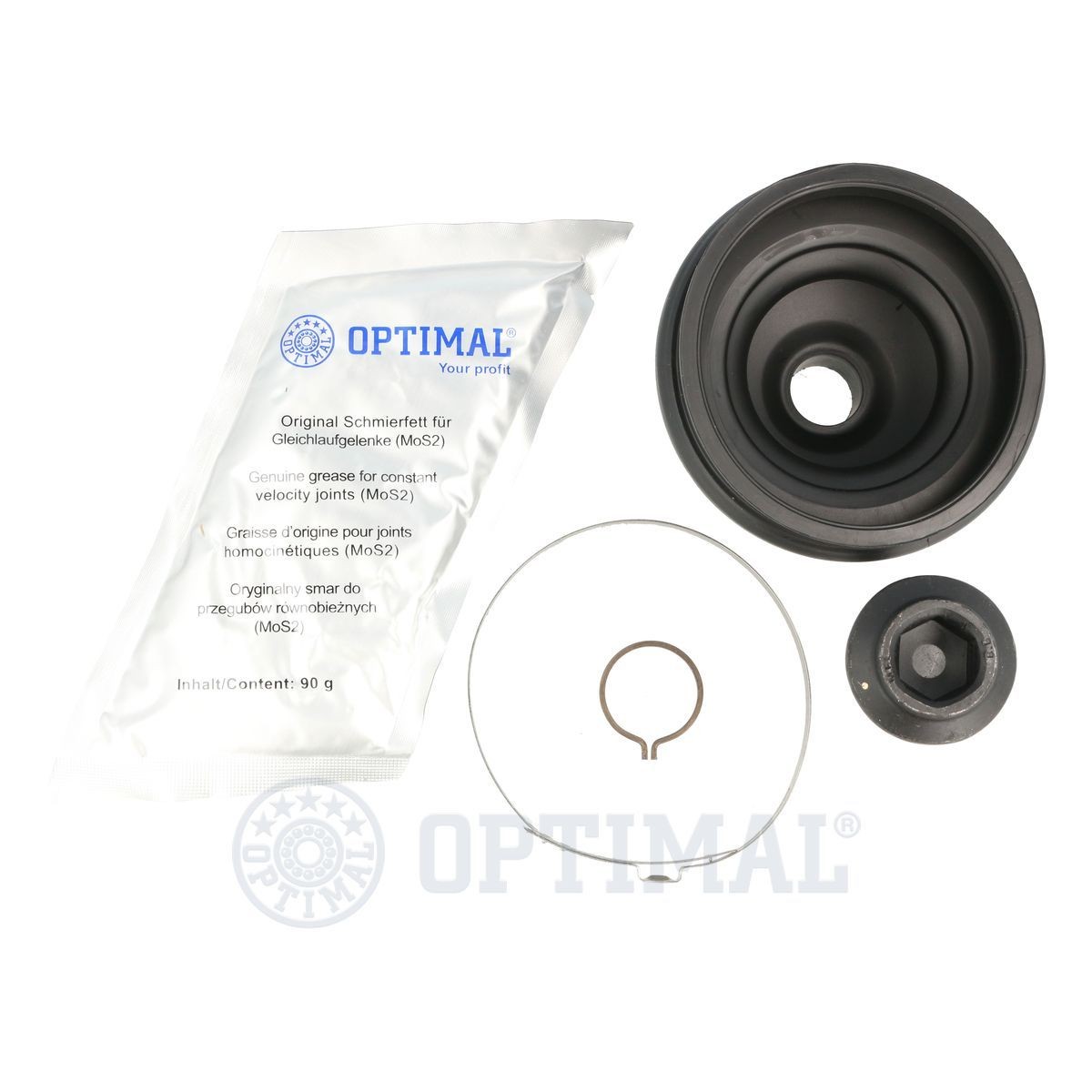 OPTIMAL Bellow Set, drive shaft CVB-10455CR for AUDI 80, 100, 200
