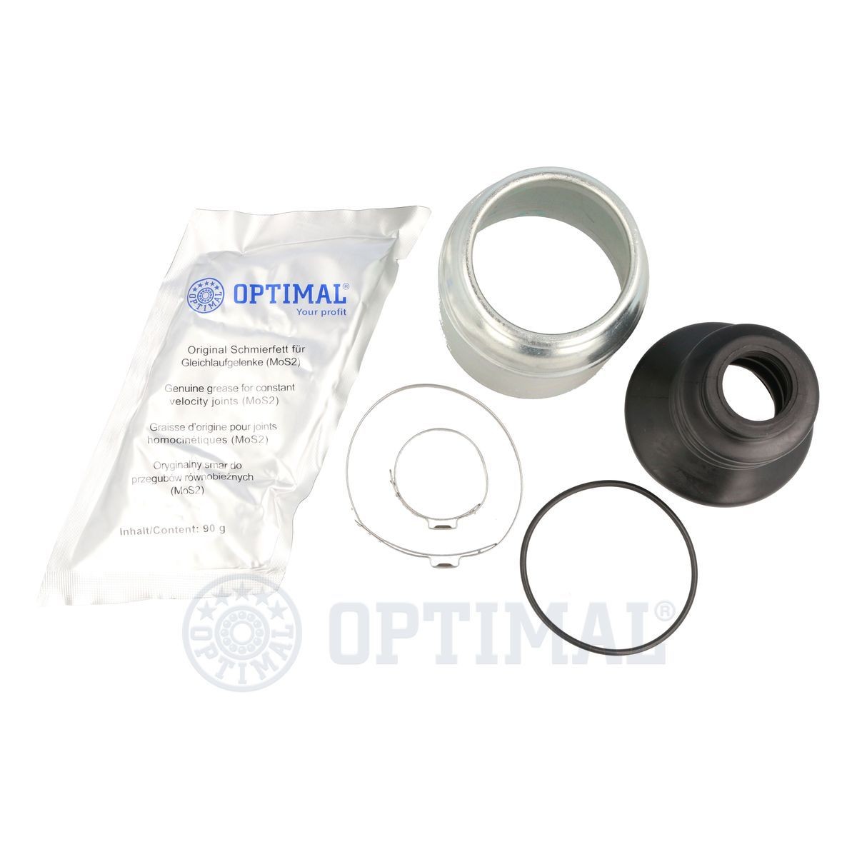OPTIMAL CVB-10459CR Bellow Set, drive shaft 97,5 mm, Rubber