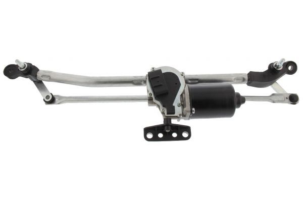 MAPCO 104785 Wiper Linkage for left-hand drive vehicles, Front, with electric motor