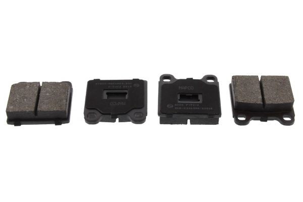 MAPCO 6106 Brake pad set Front Axle, excl. wear warning contact