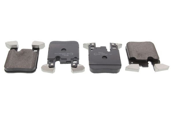 MAPCO 6638 Brake pad set Rear Axle, prepared for wear indicator, with anti-squeak plate