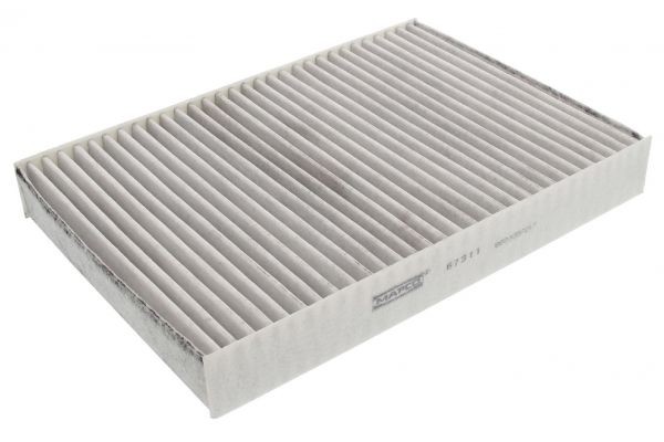 MAPCO 67311 Pollen filter Activated Carbon Filter, 270 mm x 188 mm x 35 mm