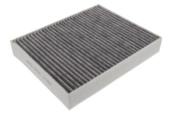 MAPCO 67627 Pollen filter Activated Carbon Filter, 248 mm x 198 mm x 41 mm