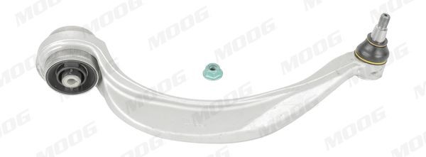 MOOG AU-TC-13654 Suspension arm with rubber mount, Rear, Right, Lower, Front Axle, Control Arm, Aluminium