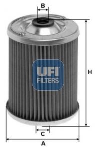 UFI 21.065.00 Fuel filter 134 0115