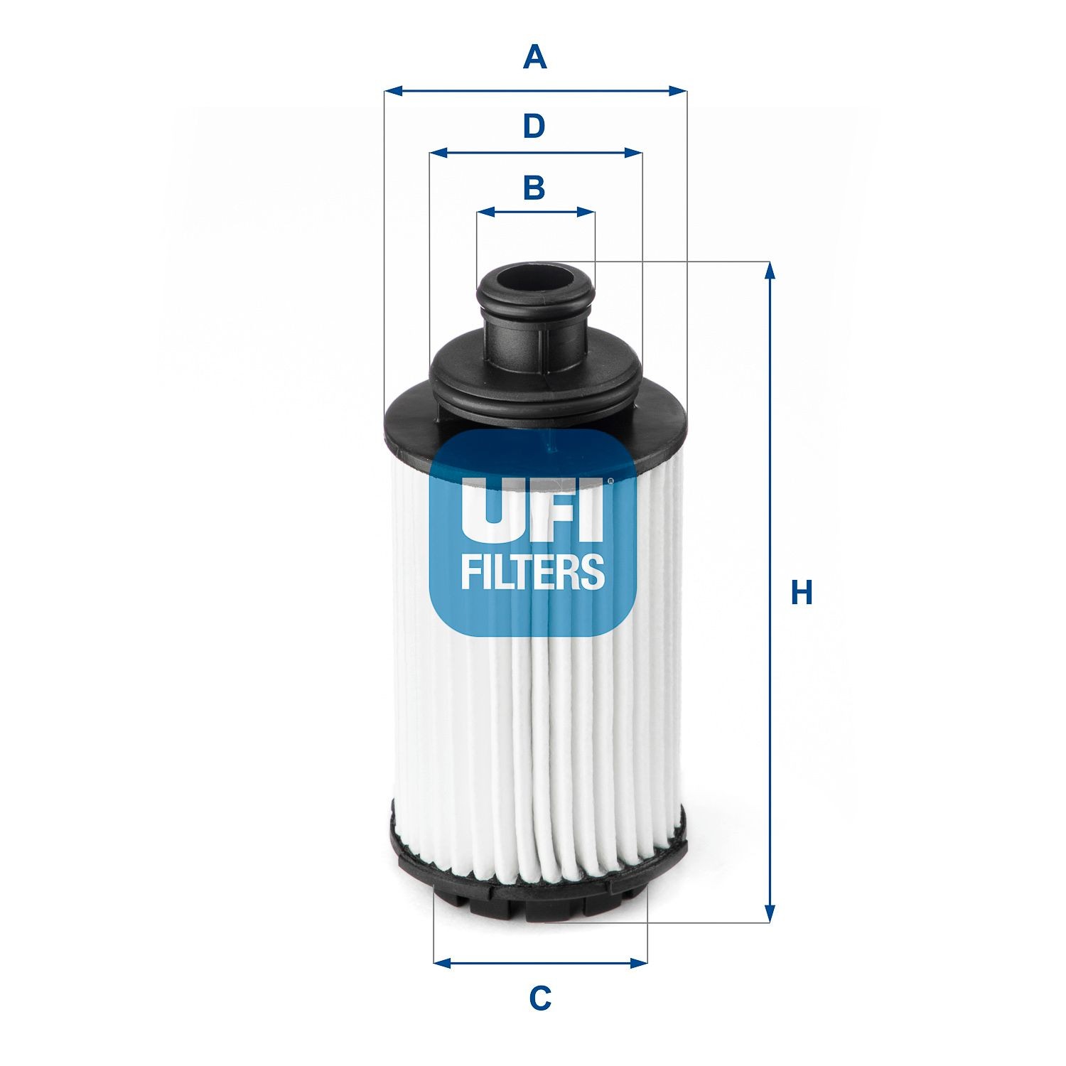 UFI 25.118.00 Oil filter Filter Insert