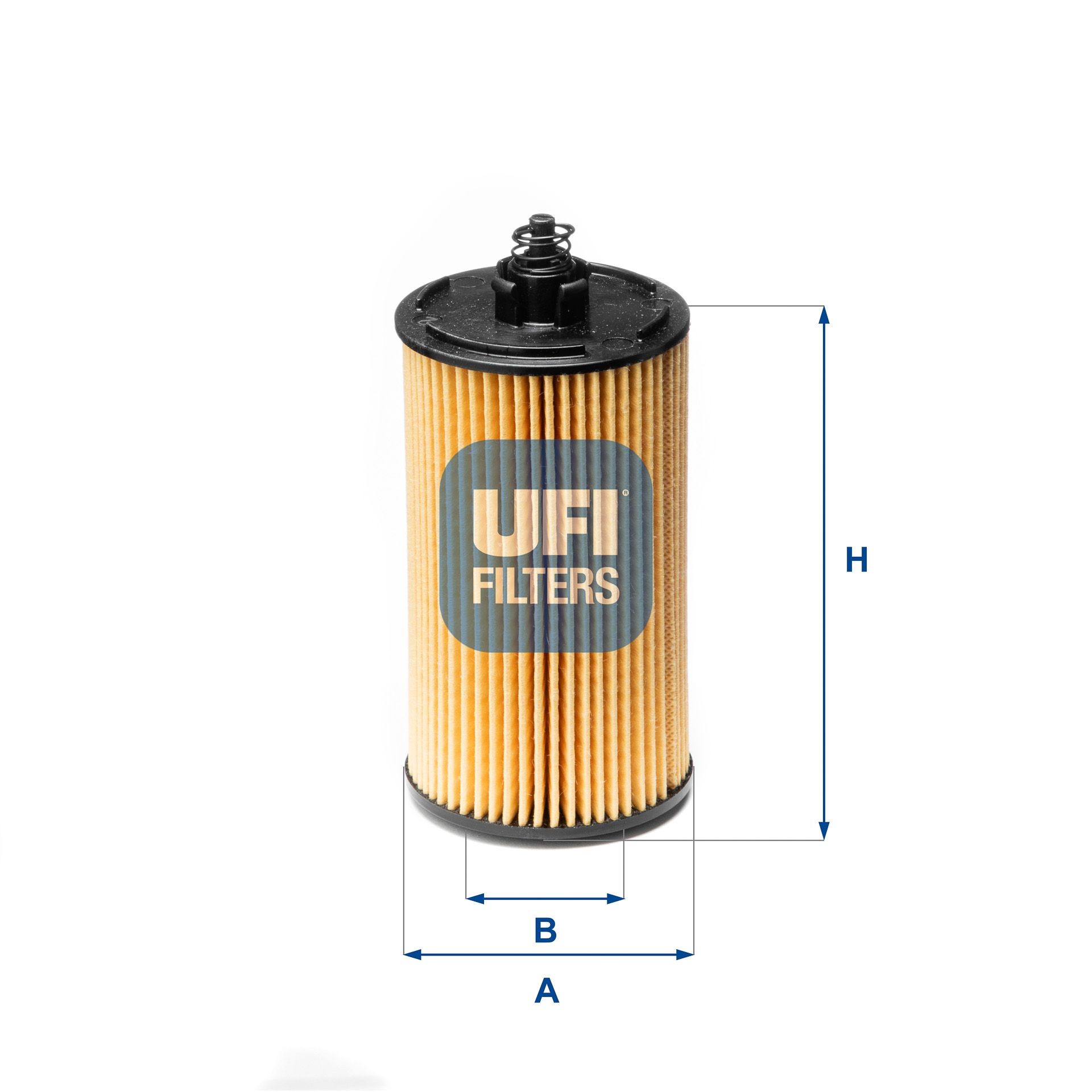 Original 25.183.00 UFI Engine oil filter OPEL