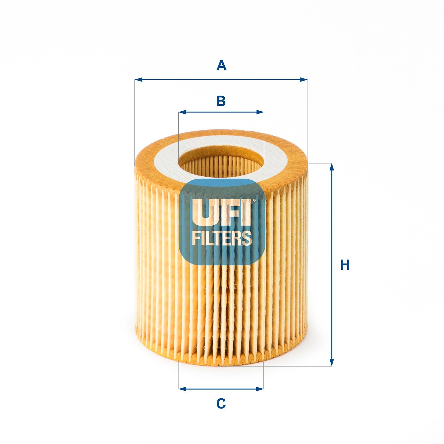 UFI 25.191.00 Oil filter BB3Q-6744-BA