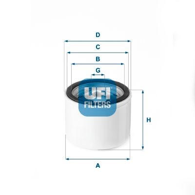 UFI 27.VGT.00 Air filter 5 0033 9085