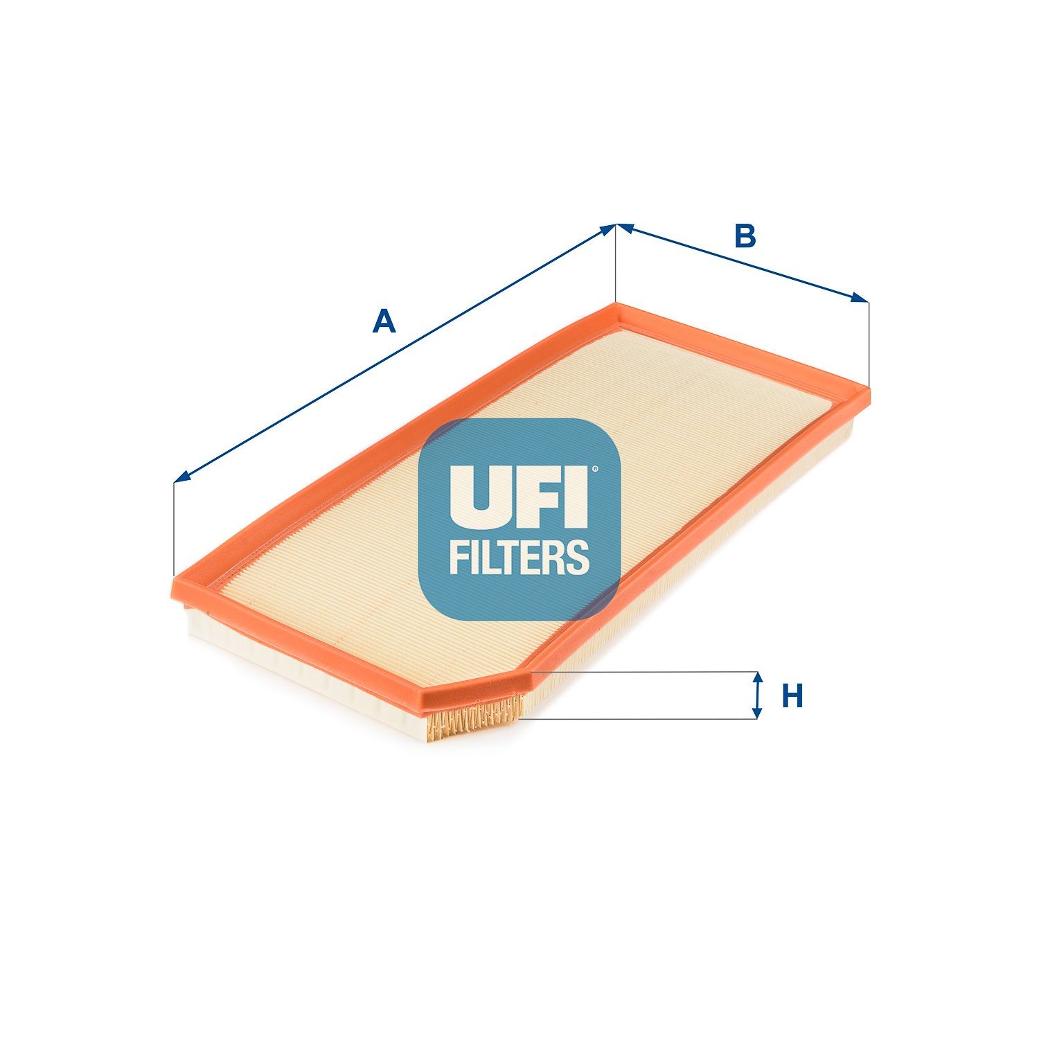 UFI 30.657.00 Air filter 33mm, 173mm, 405mm, Filter Insert