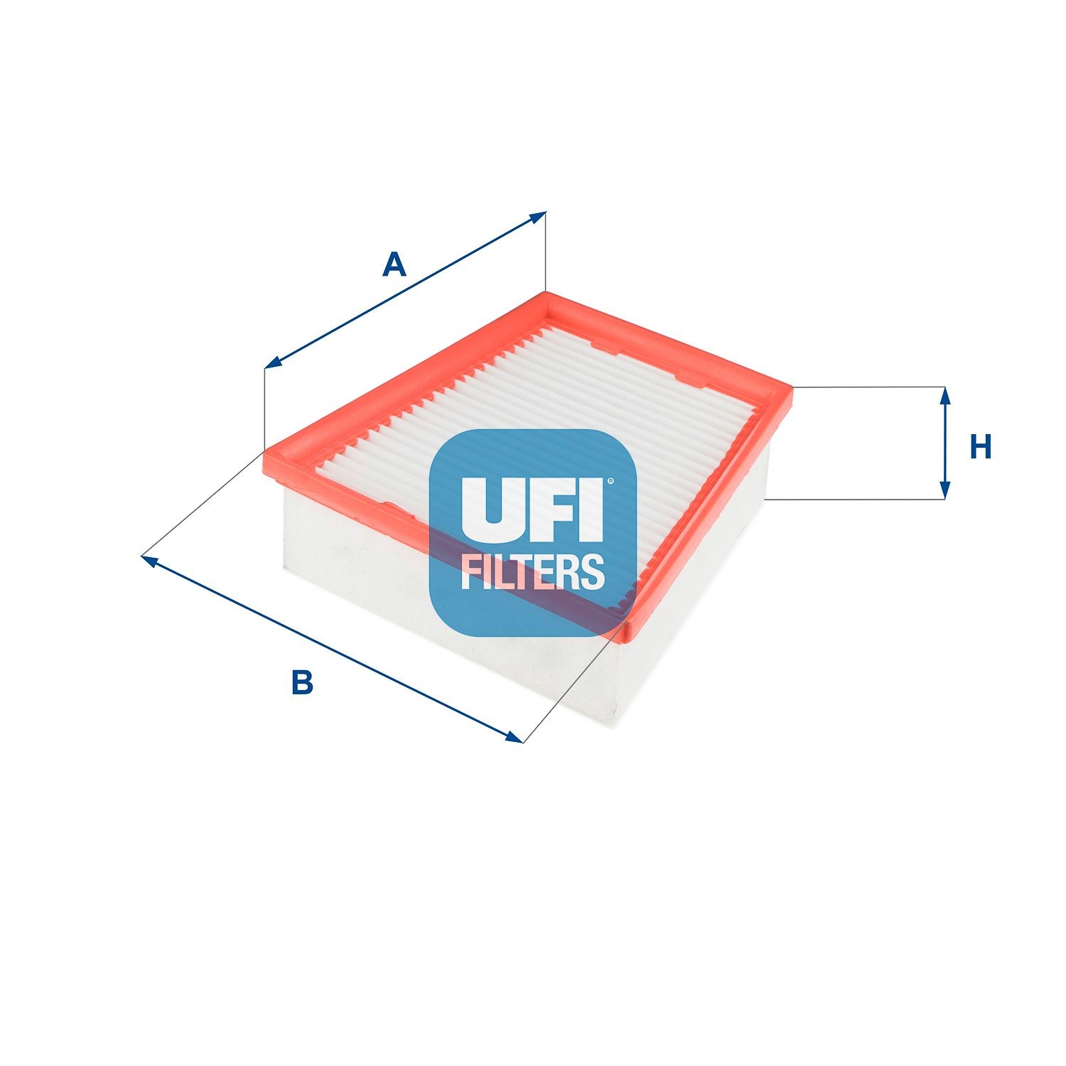 UFI 30.687.00 Air filter 59mm, 188,5mm, 204,5mm, Filter Insert