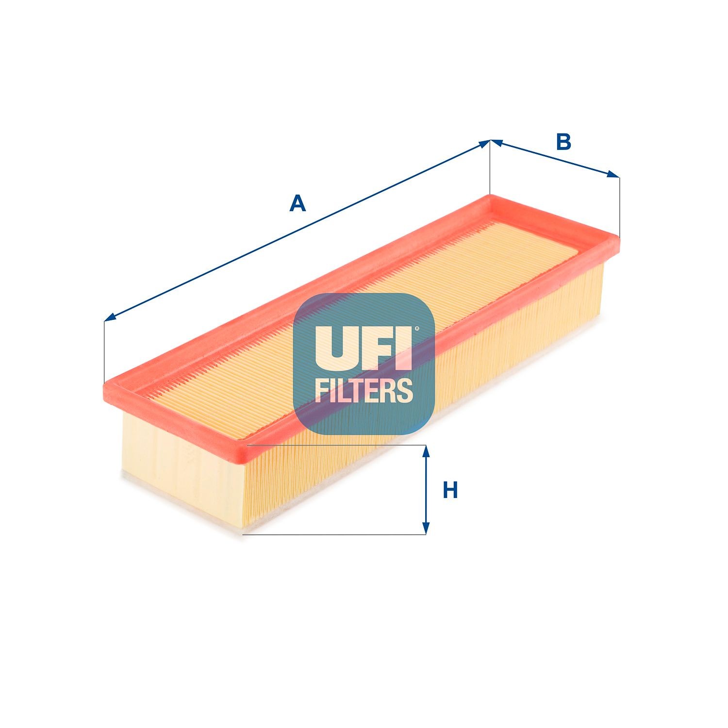 UFI 30.688.00 Air filter 55mm, 97mm, 326mm, Filter Insert