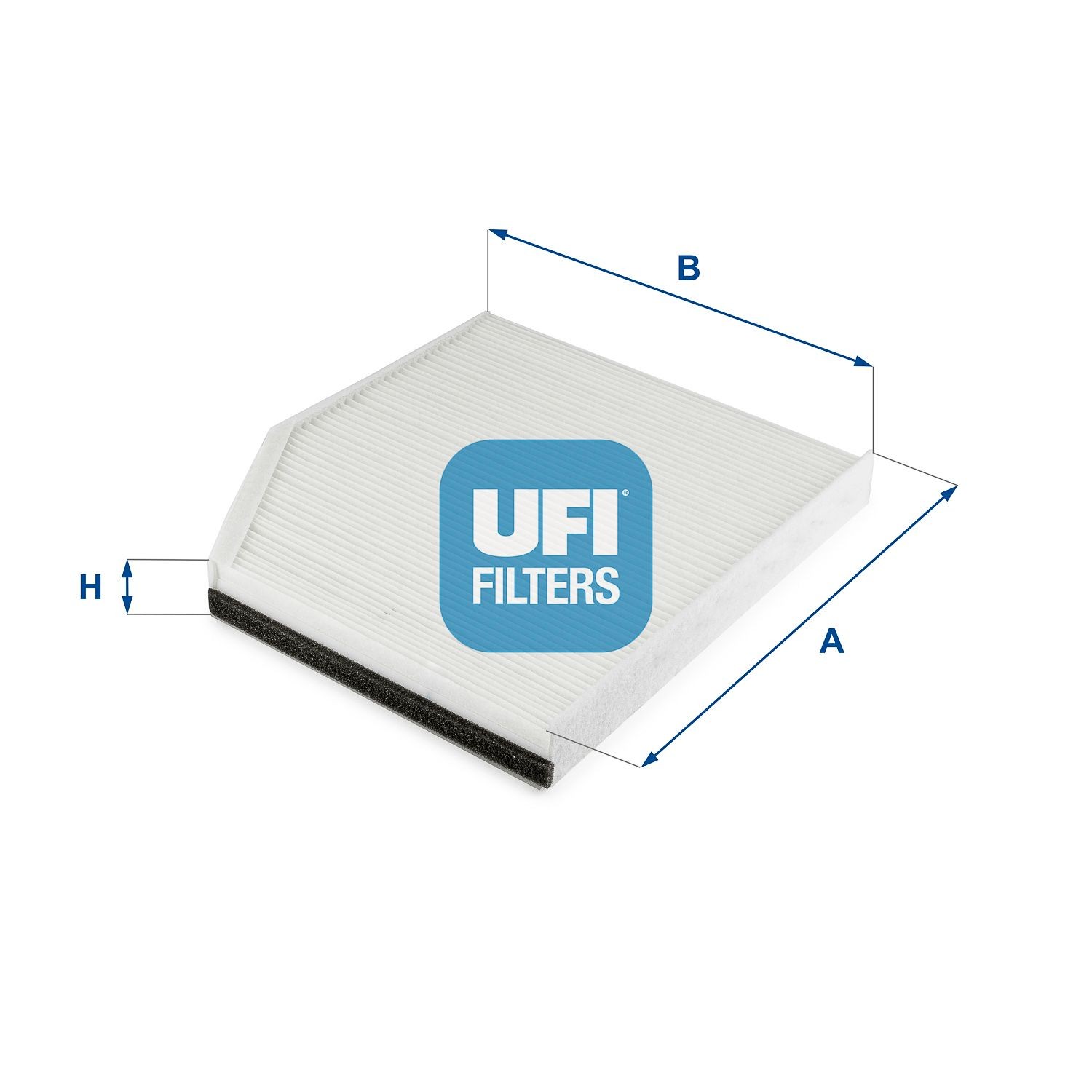 UFI Particulate Filter, 284 mm x 232 mm x 30 mm Width: 232mm, Height: 30mm, Length: 284mm Cabin filter 53.323.00 buy