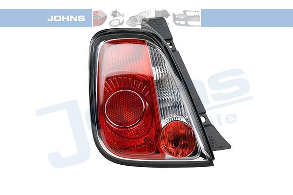 30 03 87-2 JOHNS Tail lights FIAT Left, without bulb holder