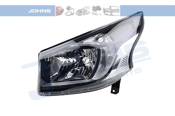 JOHNS Left, H4, with daytime running light, without motor for headlamp levelling Vehicle Equipment: for vehicles with headlight levelling (electric) Front lights 60 82 09 buy