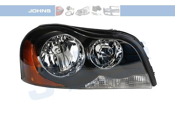 JOHNS 90 91 10-6 Headlight Right, H7/H7, with indicator, without motor for headlamp levelling