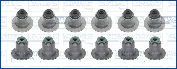 AJUSA 57073400 Seal Set, valve stem