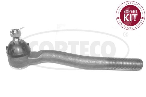 49400090 CORTECO Tie rod end JEEP M 24x1,5 mm, Front Axle Right