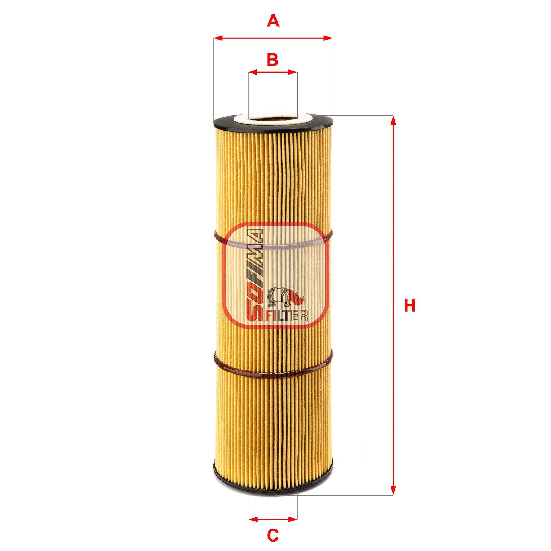 SOFIMA S5181PE Oil filter 2037556