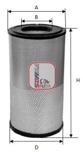 SOFIMA S 7421 A Luftfilter für BMC PROFESSIONAL LKW in Original Qualität