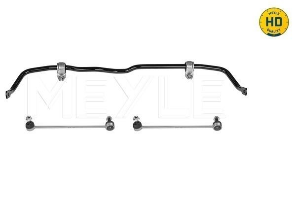 114 653 0005/HD MEYLE Sway bar VW Front Axle, with rubber mount, with coupling rod, with clamps, Quality